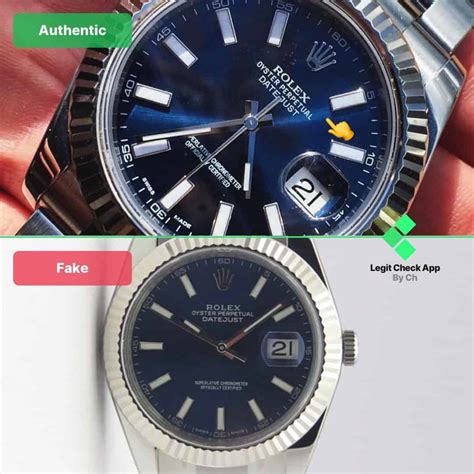 fake check watch dial|how to detect a fake rolex.